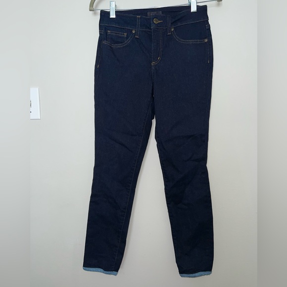 NYDJ Alina Ankle jeans with reversed hem. - Picture 2 of 4